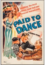Paid To Dance (1937) afişi