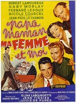 Papa, Maman, Ma Femme Et Moi... (1955) afişi