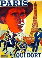 Paris qui dort (1925) afişi