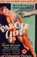 Parole Girl (1933) afişi