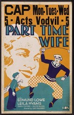 Part Time Wife (1930) afişi