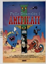 Pelle Svanslös I Amerikatt (1985) afişi