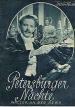 Petersburger Nächte (1935) afişi