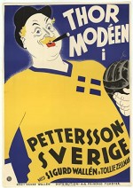 Pettersson - Sverige (1934) afişi