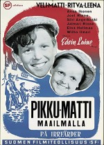 Pikku-matti Maailmalla (1947) afişi