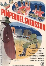 Pimpernel Svensson (1950) afişi