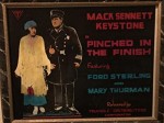 Pinched In The Finish (1917) afişi
