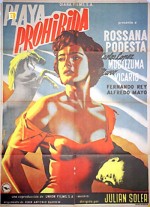 Playa Prohibida (1956) afişi