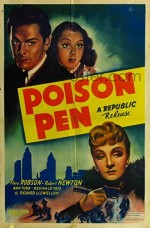 Poison Pen (1939) afişi