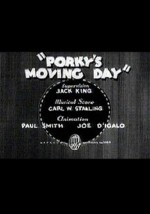 Porky's Moving Day (1936) afişi