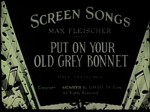 Put On Your Old Gray Bonnet (1929) afişi
