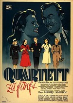 Quartett Zu Fünft (1949) afişi