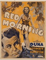 Red Morning (1934) afişi