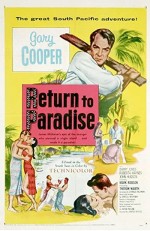 Return To Paradise (1953) afişi