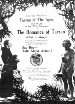 Romantik Tarzan (1918) afişi