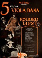 Rouged Lips (1923) afişi