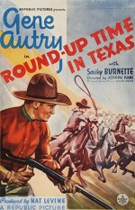 Round-up Time In Texas (1937) afişi