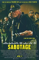 Sabotaj (2014) afişi