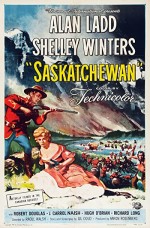 Saskatchewan (1954) afişi