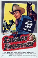 Savage Frontier (1953) afişi