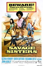Savage Sisters (1974) afişi