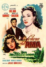 Señora Ama (1955) afişi