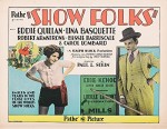 Show Folks (1928) afişi