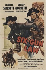 Six-Gun Law (1948) afişi