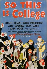 So This ıs College (1929) afişi