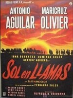 Sol En Llamas (1962) afişi