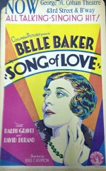 Song Of Love (1929) afişi