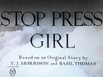 Stop Press Girl (1949) afişi