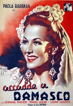 Sucedió En Damasco (1943) afişi