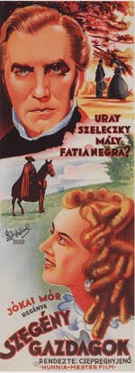 Szegény Gazdagok (1938) afişi