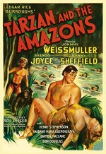 Tarzan And The Amazons (1945) afişi