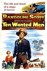 Ten Wanted Men (1955) afişi