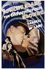 The Adventurous Blonde (1937) afişi