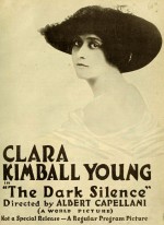 The Dark Silence (1916) afişi