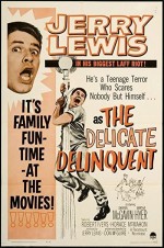 The Delicate Delinquent (1957) afişi