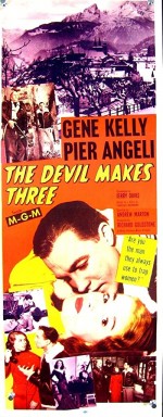 The Devil Makes Three (1952) afişi