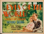 The Eyes Of The World (1930) afişi