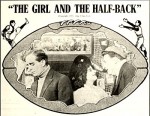 The Girl And The Half-back (1911) afişi