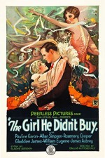 The Girl He Didn't Buy (1928) afişi