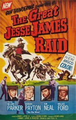 The Great Jesse James Raid (1953) afişi
