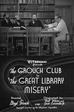 The Great Library Misery (1938) afişi