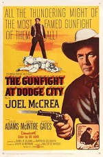 The Gunfight At Dodge City (1959) afişi