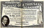 The House Of A Thousand Scandals (1915) afişi