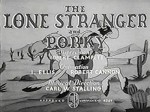 The Lone Stranger And Porky (1939) afişi