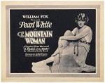 The Mountain Woman (1921) afişi
