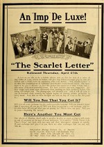 The Scarlet Letter (1911) afişi